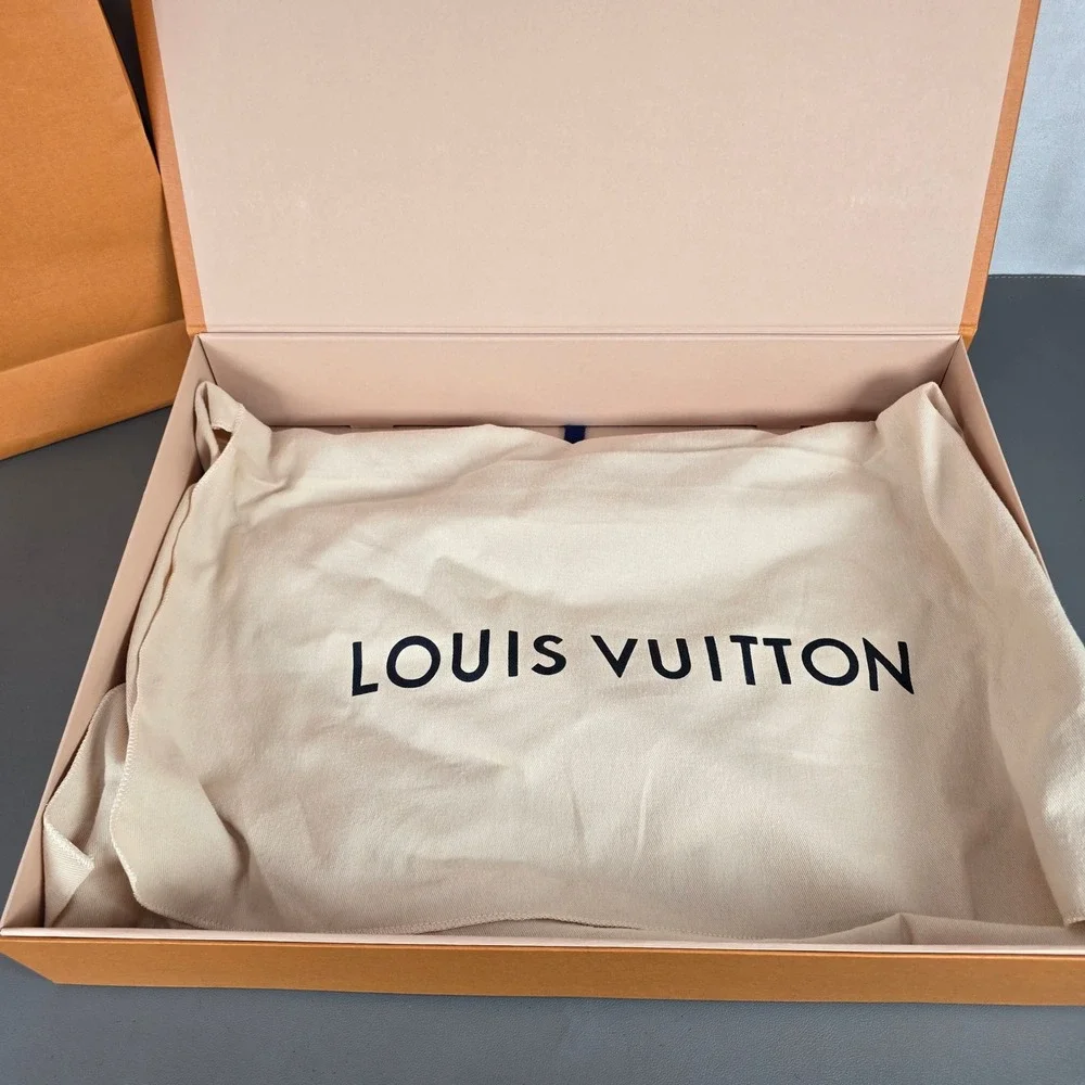 Louis Vuitton Large Magnetic Gift Box Shopping Bag & Dust Bag Set Only